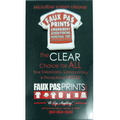1 1/4" x 1" T-Shirt Promo Swipes Sticky Cleaner